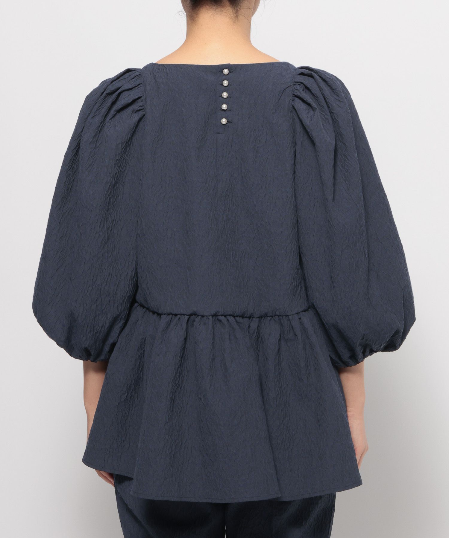  「【入卒／セレモニー】ジャガードブラウス」|シャツ・ブラウス|