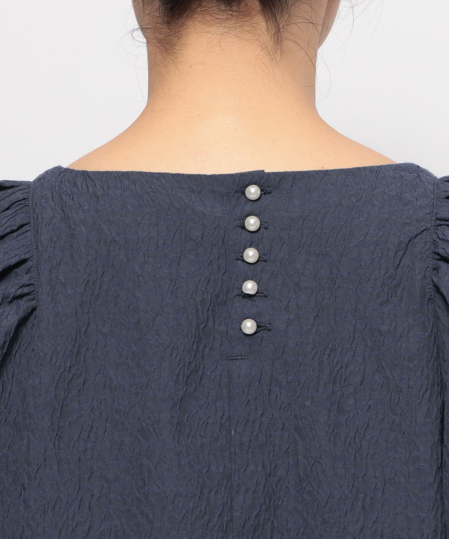  「【入卒／セレモニー】ジャガードブラウス」|シャツ・ブラウス|