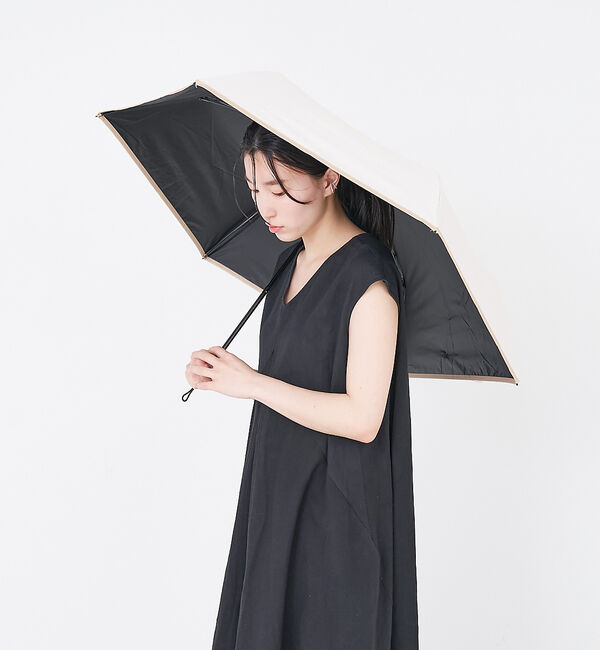 collex「【a.s.s.a】バイカラーパイピング晴雨兼用折畳傘」|傘|