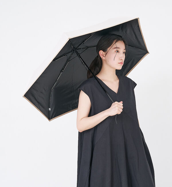 collex「【a.s.s.a】バイカラーパイピング晴雨兼用折畳傘」|傘|