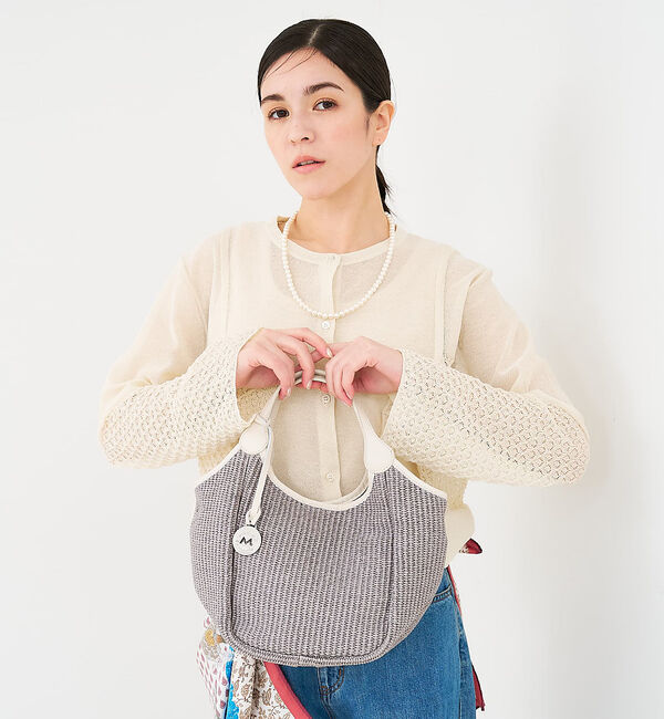 collex「【MARCO MASI】別注 レザーハンドル ラフィア 2WAYトートバッグ M」|トートバッグ|