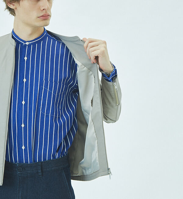 ABAHOUSE「【定番】ネオレザー シングル ライダース」|ライダースジャケット|