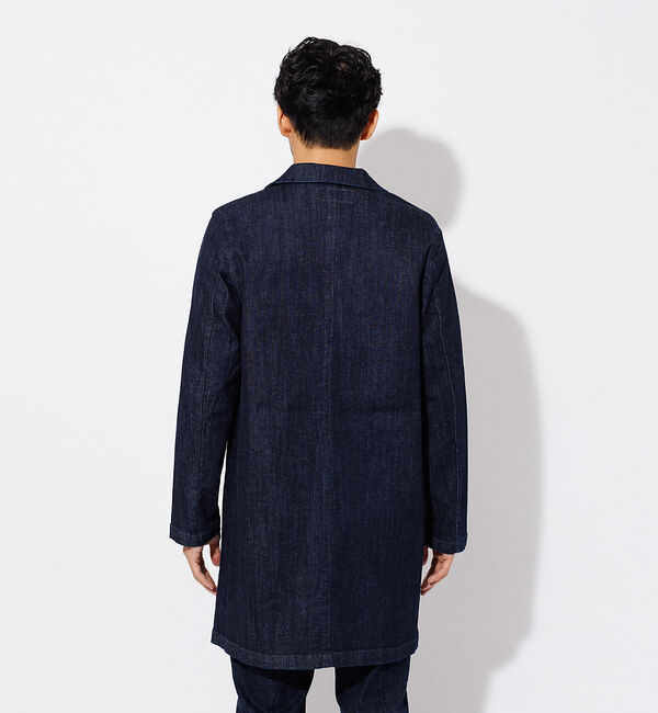 ABAHOUSE「【セットアップ対応】ストレッチ デニム チェスターコート」|その他|