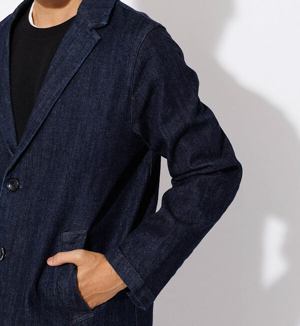 ABAHOUSE「【セットアップ対応】ストレッチ デニム チェスターコート」|その他|