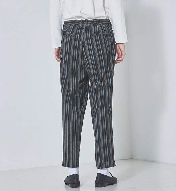 ABAHOUSE「ランダムストライプ　バックギャザー　パンツ」|その他|