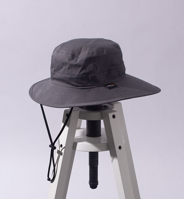 ABAHOUSE「【Cordura】コーデュラ ツイル ストレッチ アドベンチャーハット」|その他|グレー