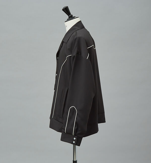 ABAHOUSE「【WEB限定】トロミウエスタンビックブルゾン/GOLF PUNK /ユニセックス」|ブルゾン・スタジャン|