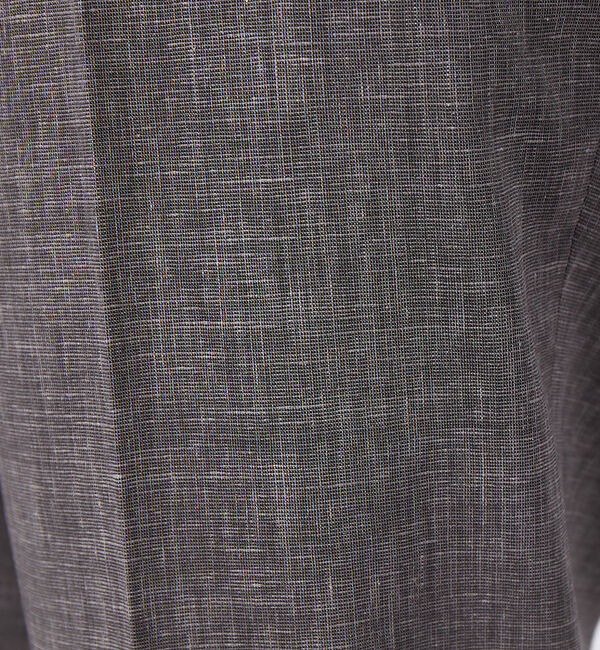 ABAHOUSE「【ブルー＆イエロー】ソロストレッチ リネン テーパード パンツ / スラックス」|その他|