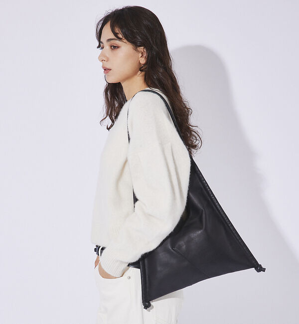 ABAHOUSE「【YArKA/ヤーカ】real onehandl tote/トライアングルトート」|トートバッグ|