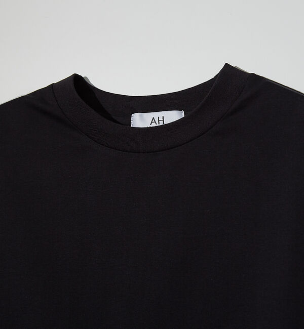 ABAHOUSE「【SORONA】接触冷感 サイドタック 半袖Tシャツ」|Tシャツ・カットソー|