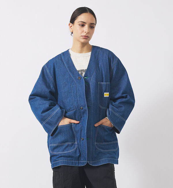 ABAHOUSE「【WEEKEND(ER)/ウィークエンダー】DENIM CHORE_JKT DA」|その他|ネイビー