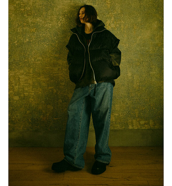 ABAHOUSE「【upper hights / アッパーハイツ】Chur BIGシルエット ダウ」|ダウン|