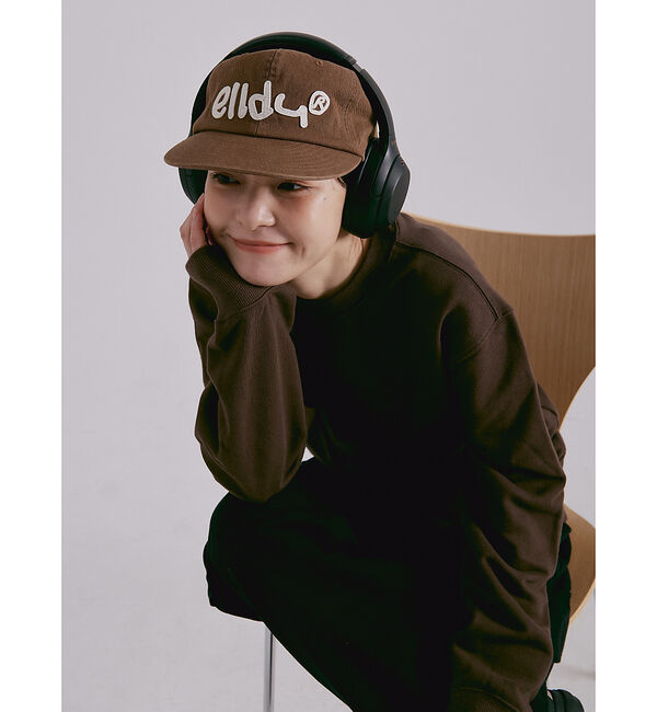 ABAHOUSE「【elldu/エルドゥ】elldu applique-ap/キャップ/ユニセック」|その他|ブラウン