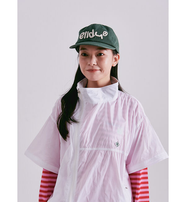 ABAHOUSE「【elldu/エルドゥ】elldu applique-ap/キャップ/ユニセック」|その他|グリーン