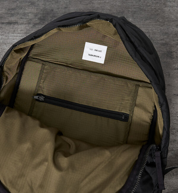 ABAHOUSE「【TAION/タイオン】ミリタリー ダウンバッグパック/ダウン/リュック/ユニセ」|リュック|