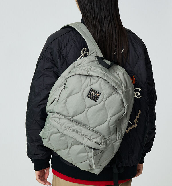 ABAHOUSE「【TAION/タイオン】ミリタリー ダウンバッグパック/ダウン/リュック/ユニセ」|リュック|グリーン系その他3
