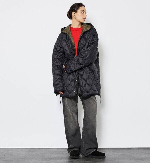 ABAHOUSE「【TAION / タイオン】ミリタリー M65 Wジップ ダウンパーカー/ダウン」|ダウン|