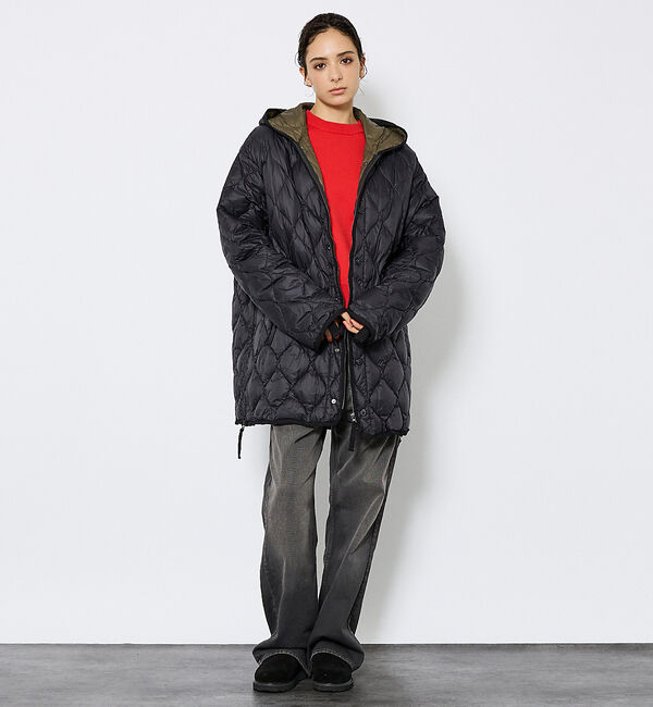 ABAHOUSE「【TAION / タイオン】ミリタリー M65 Wジップ ダウンパーカー/ダウン」|ダウン|