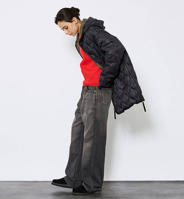 ABAHOUSE「【TAION / タイオン】ミリタリー M65 Wジップ ダウンパーカー/ダウン」|ダウン|