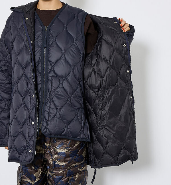 ABAHOUSE「【TAION / タイオン】ミリタリー M65 Wジップ ダウンパーカー/ダウン」|ダウン|