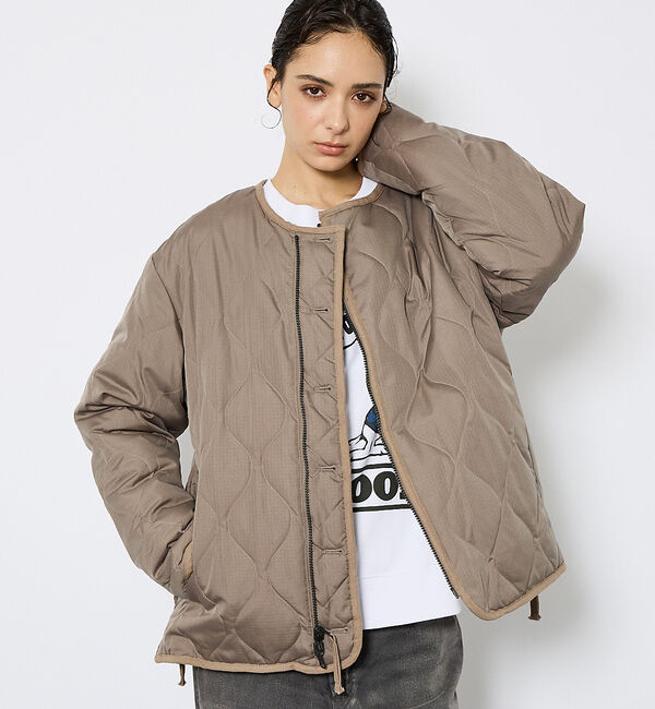 ABAHOUSE「【WEB限定】TAION MILITARY RIVERSIBLE【UNISEX】」|ダウン|モカ
