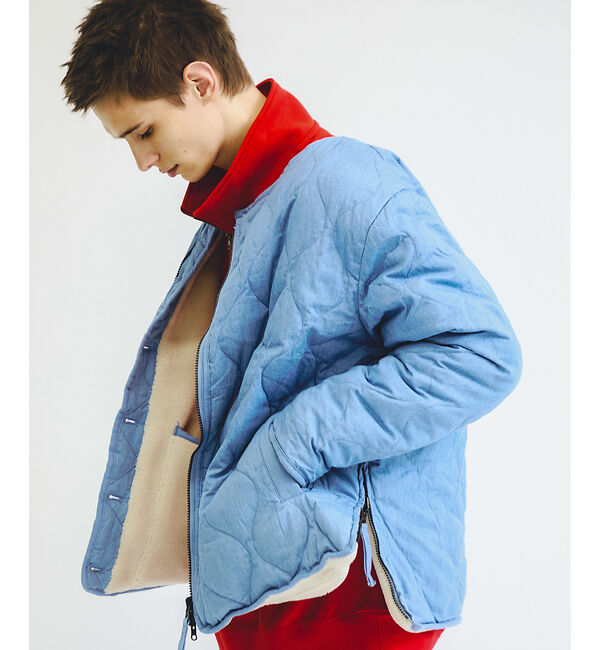 ABAHOUSE「【WEB限定】TAION MILITARY RIVERSIBLE【UNISEX】」|ダウン|ブルー系その他2