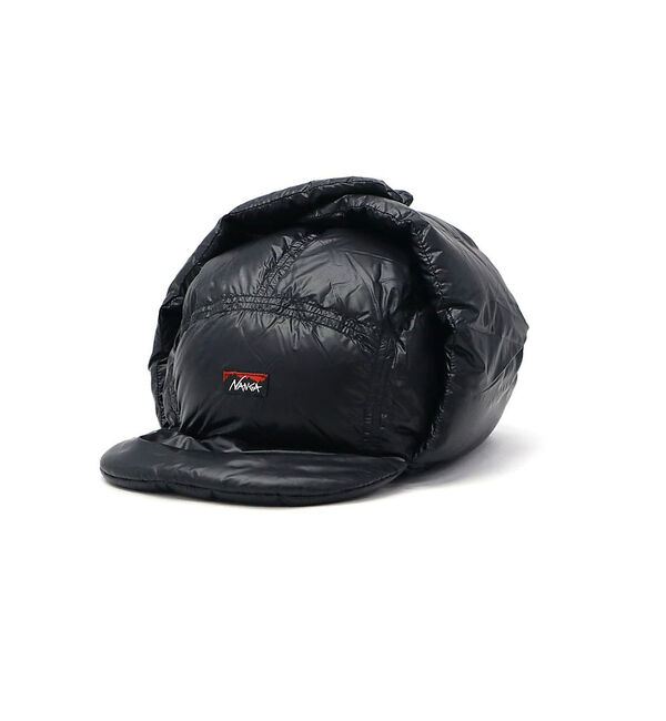 ABAHOUSE「【NANGA/ナンガ】MOUNTAIN LODGE DOWN EAR FLAP」|その他|ブラック