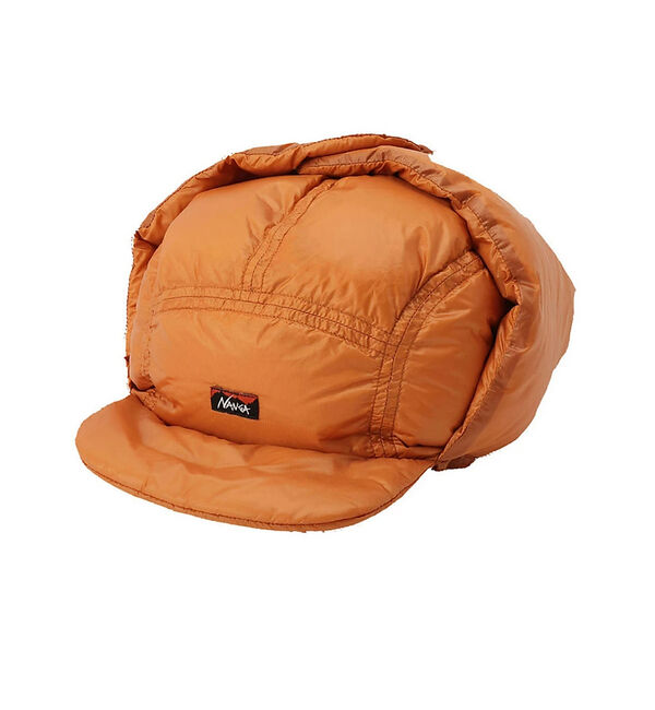 ABAHOUSE「【NANGA/ナンガ】MOUNTAIN LODGE DOWN EAR FLAP」|その他|オレンジ