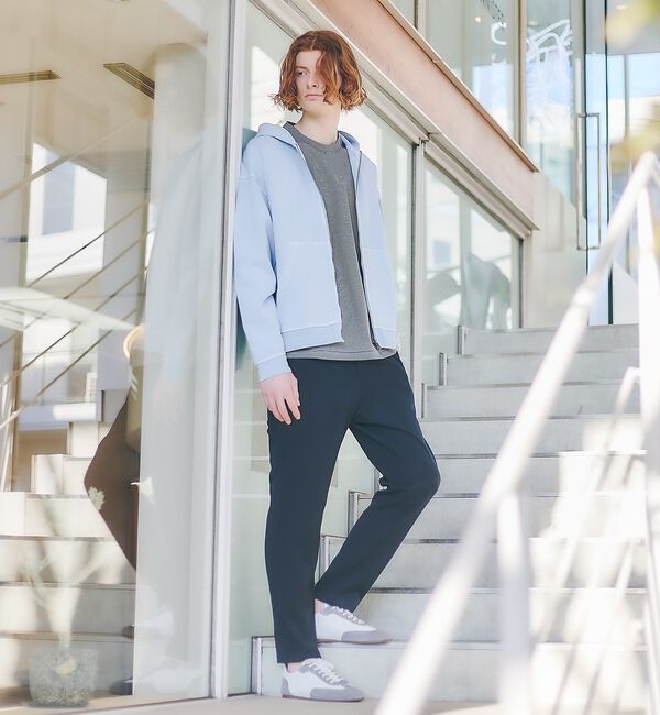 ABAHOUSE「カルゼストレッチ ノータック イージーパンツ / スリムテーパード」|その他|