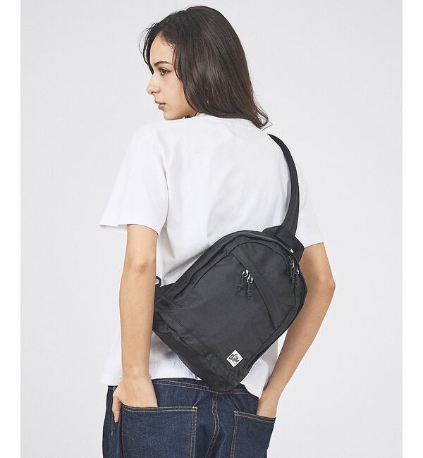 ABAHOUSE「【Drifter / ドリフター】ワンショルダー スリングバッグ / ユニセック」|リュック|ブラック