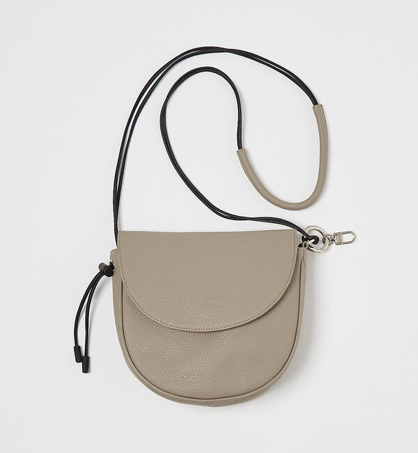 alfredoBANNISTER「【WAKU別注】ハーフムーン ショルダーバッグ」|ショルダー・メッセンジャー|グレー