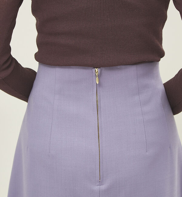 Rouge vif「ウール混セミフレアスカート」|スカート|