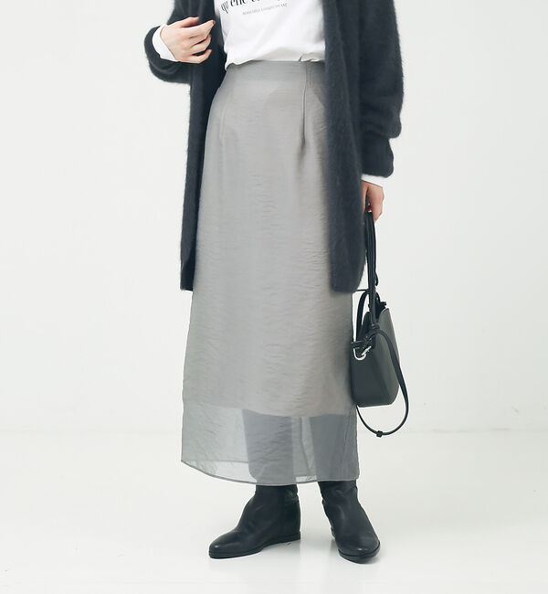 Rouge vif「シアータイトスリットスカート」|スカート|