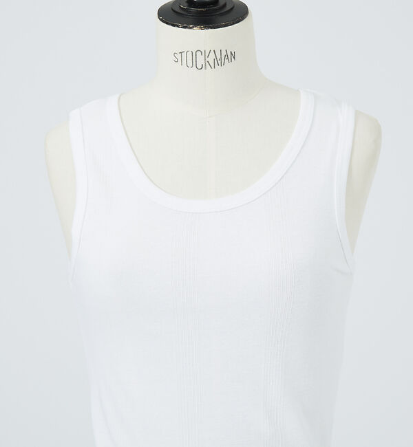 Rouge vif「【Robert P.Miller/ロバートピーミラー】パネルリブタンクトップ【W」|キャミソール|