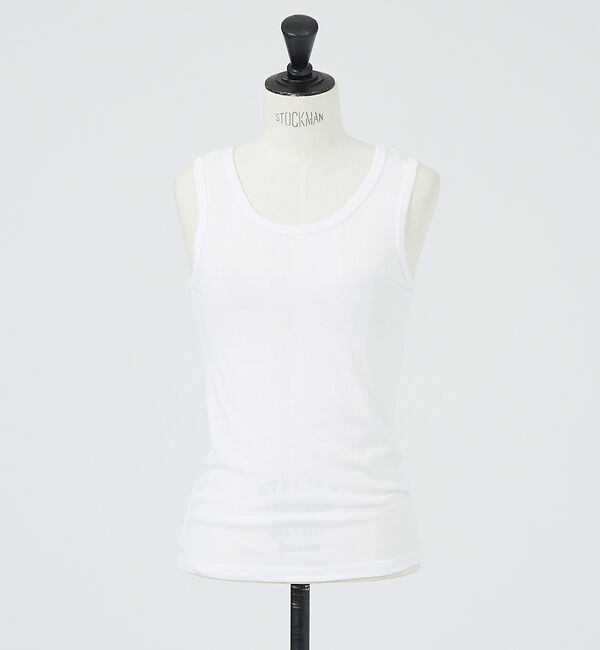 Rouge vif「【Robert P.Miller/ロバートピーミラー】パネルリブタンクトップ【W」|キャミソール|