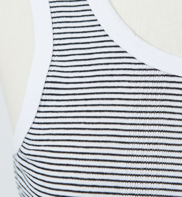 Rouge vif「【Robert P.Miller/ロバートピーミラー】パネルリブタンクトップ【W」|キャミソール|