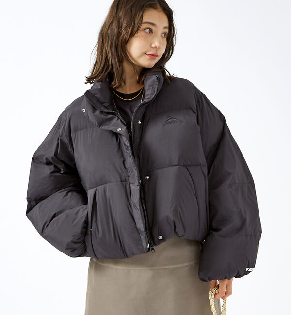 Rouge vif「25AW新色追加【KELTY/ケルティ】インサレーションクロップドジャケット /」|ダウン|ブラック