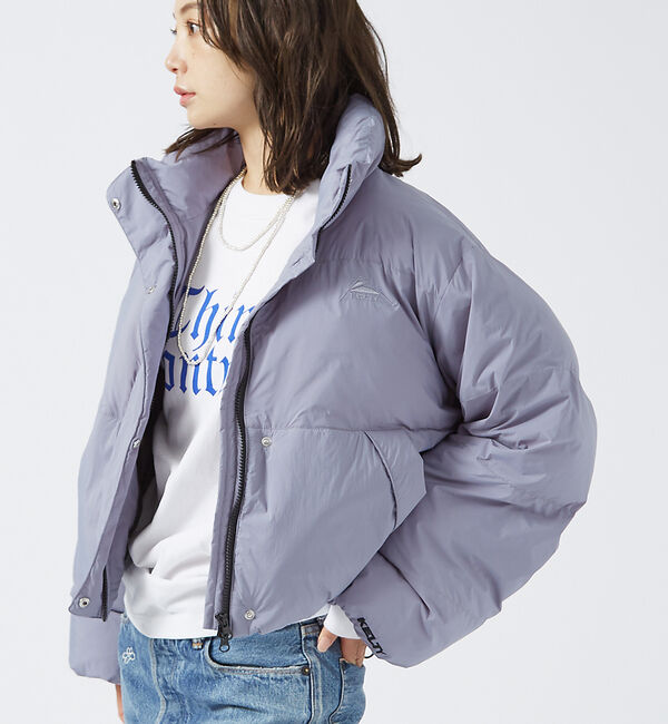 Rouge vif「25AW新色追加【KELTY/ケルティ】インサレーションクロップドジャケット /」|ダウン|ブルー