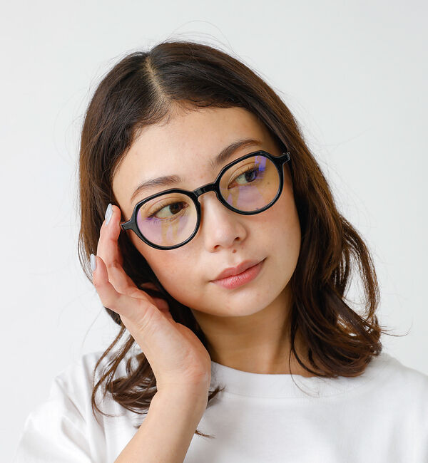 Rouge vif「【LE FOON / ルフォーン】クラウンパントダテメガネ / ブルーライトカッ」|メガネ|