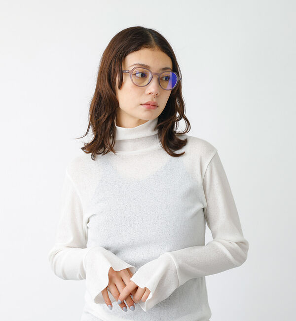 Rouge vif「【LE FOON / ルフォーン】クラウンパントダテメガネ / ブルーライトカッ」|メガネ|