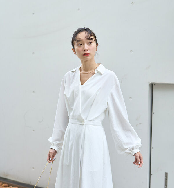 Rouge vif「カシュクールワンピース」|ワンピース|