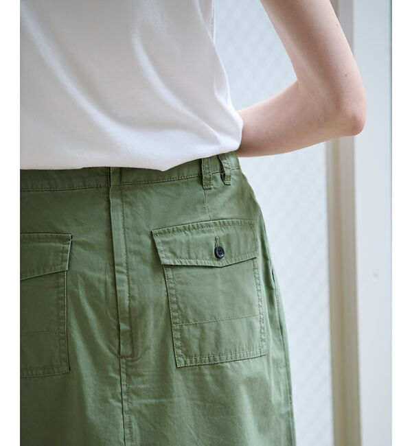 Rouge vif「【MICA&DEAL/マイカアンドディール】ミリタリースカート / スリット /」|スカート|