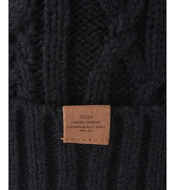 Rouge vif「【RUBEN/ルーベン】ケーブル裏ボアニット帽/RUS-7092【WEB限定】」|その他|