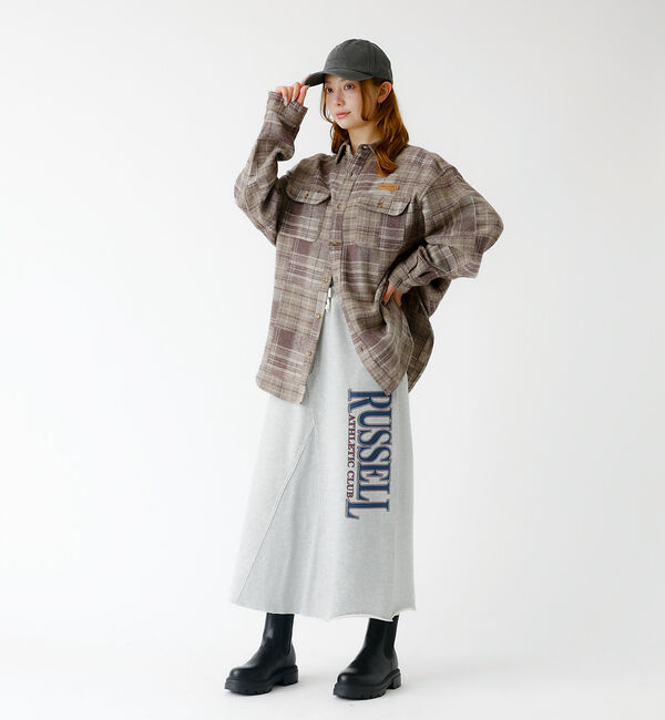 Rouge vif「【RUSSELL ATHLETIC/ラッセル アスレチック】Wmns Brush」|スカート|