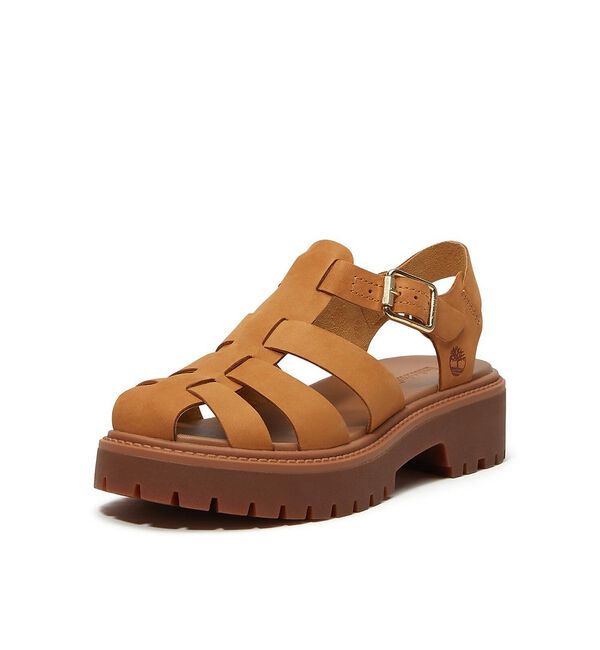 Rouge vif「【Timberland / ティンバーランド】STONE STREET FISH」|サンダル|キャメル
