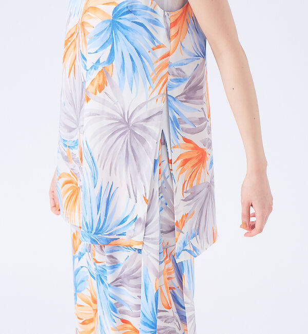 qualite「【オリジナル柄】ボタニカルキャミソール」|キャミソール|