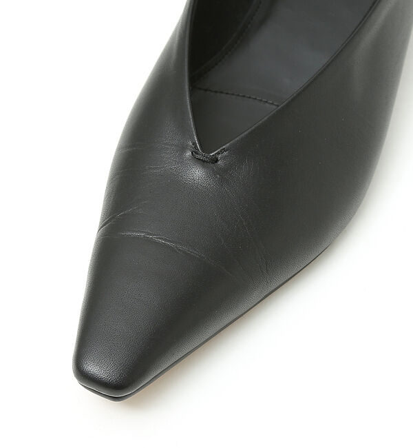 qualite「【quartierglam】 Vカットパンプス」|パンプス|