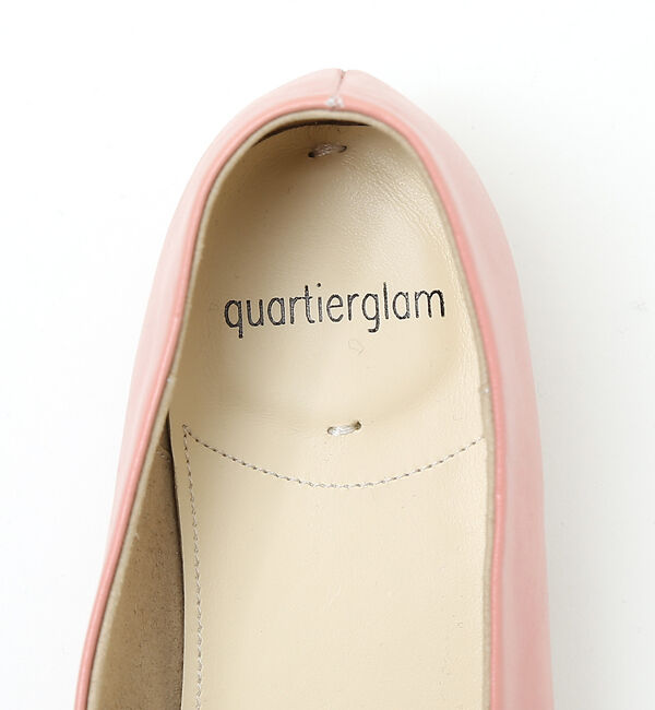 qualite「【quartierglam】 Vカットパンプス」|パンプス|