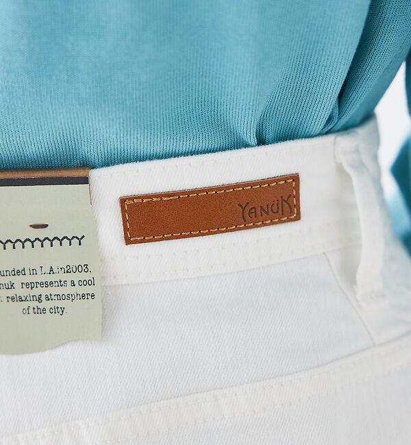 qualite「【YANUK】ルーズストレートデニムパンツ JOAN」|デニム|