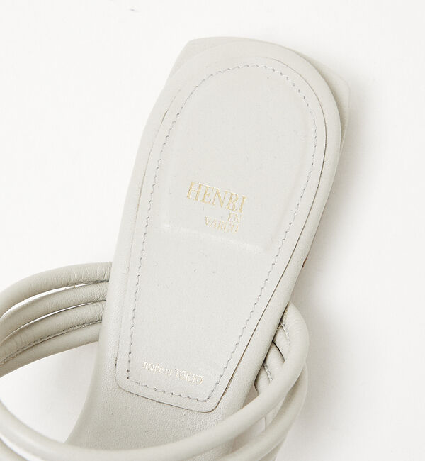qualite「【HENRI EN VARGO】IRIS フラットサンダル」|サンダル|